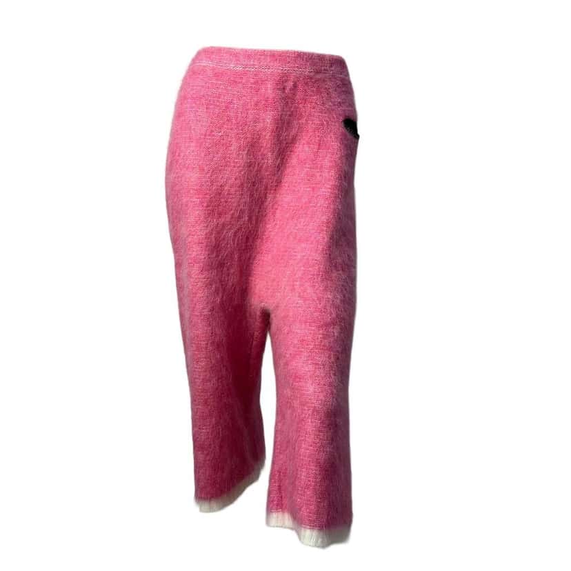 Sonia Rykiel Sonia Ryckiel Knitted Pants Top Pink Cotton Never worn, with tag - Model View