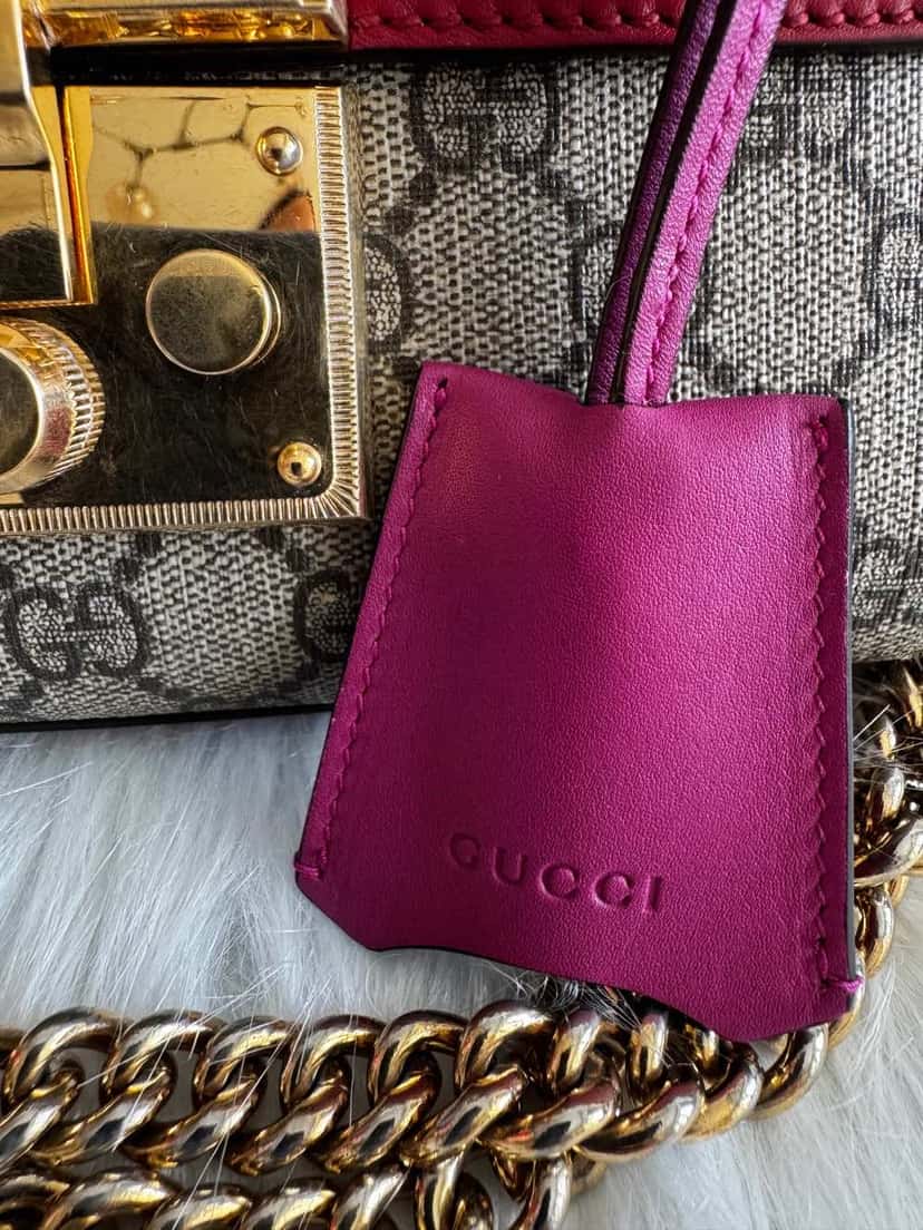 Gucci Product Red Leather Metal Very good condition - Model View