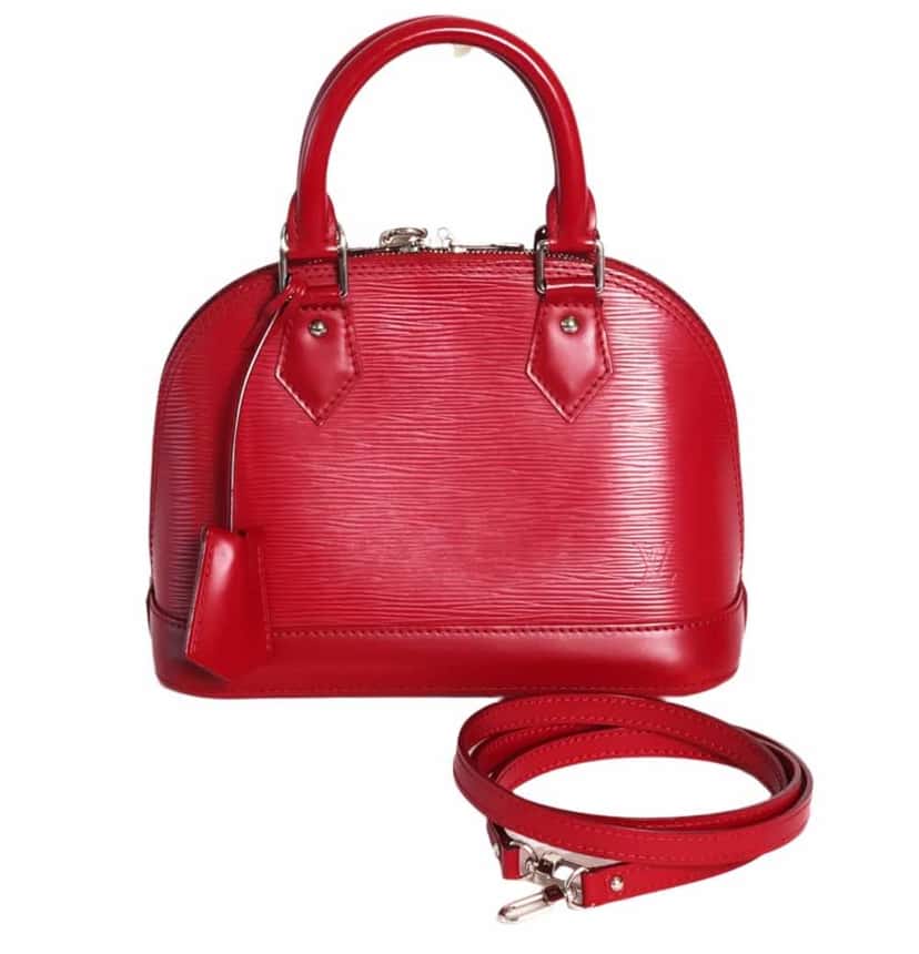 Louis Vuitton Alma BB Pink Leather Very good condition - Front View
