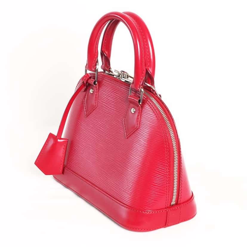 Louis Vuitton Alma BB Pink Leather Very good condition - Model View