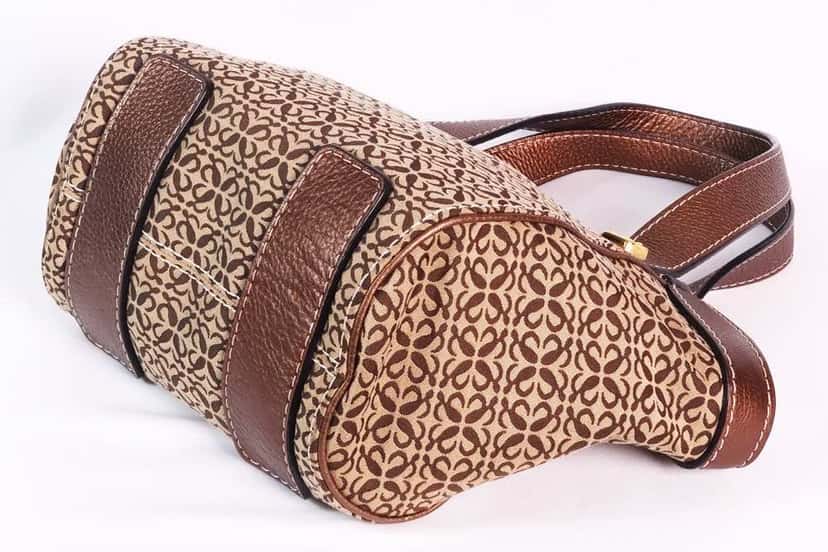 Loewe Anagram Tote Brown Canvas Leather Very good condition - Box View