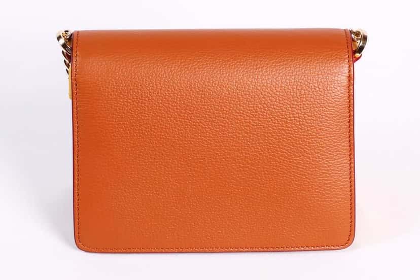 Mcm Two-way Bag Beige Leather Never worn - Model View