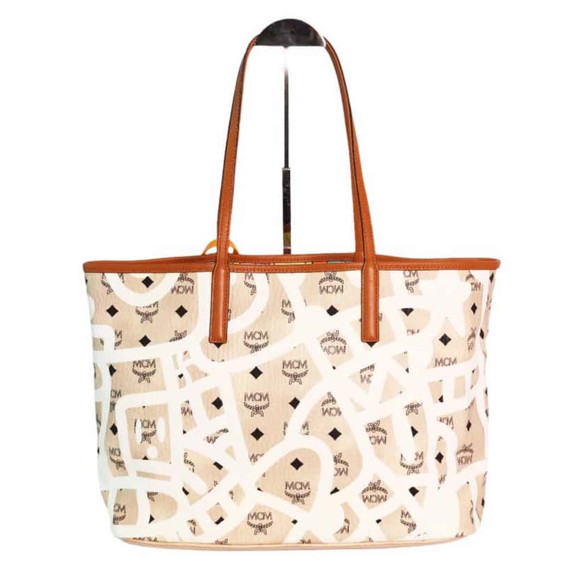 MCM Tote Bag MultiColor Leather Very good condition - Back View