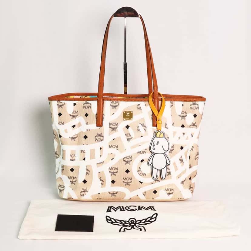 MCM Tote Bag MultiColor Leather Very good condition - Inside View
