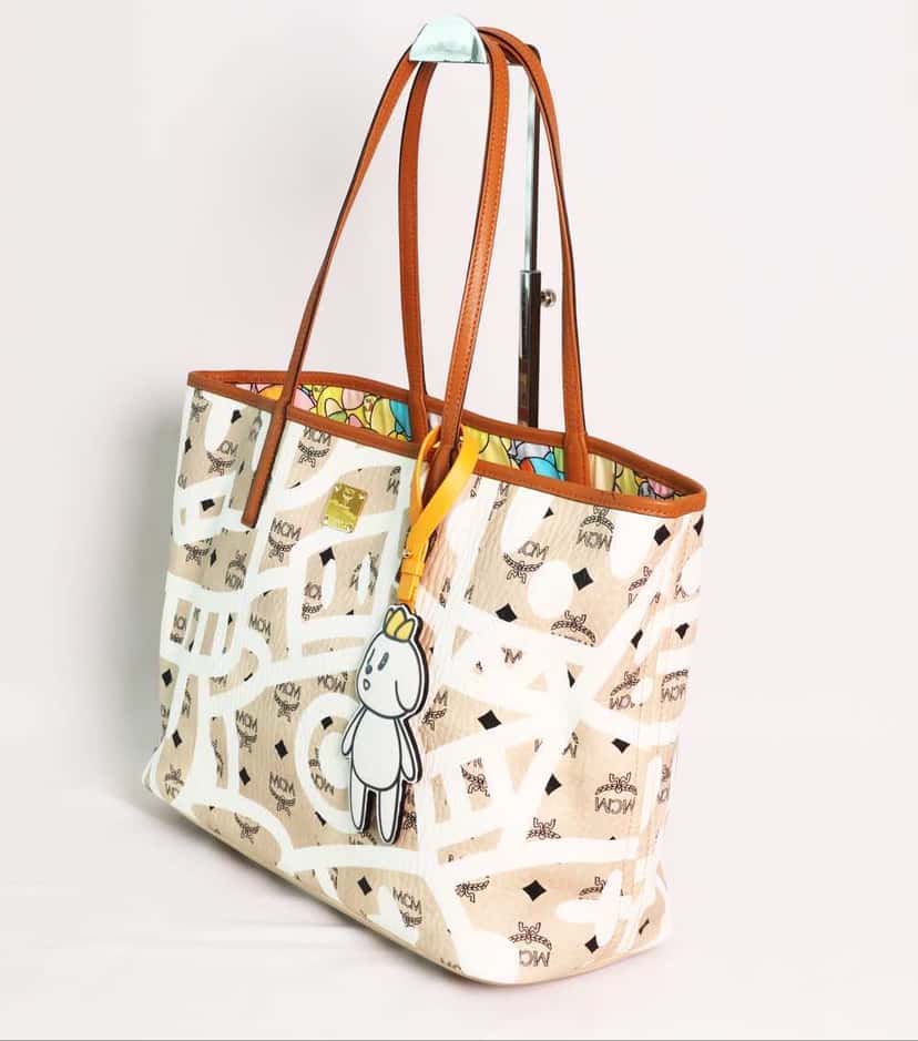 MCM Tote Bag MultiColor Leather Very good condition - Box View