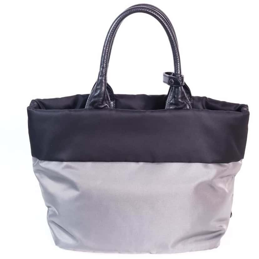Prada Tessuto Crossbody Black Leather Enamel Very good condition - Inside View