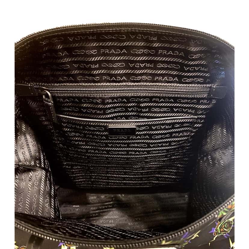 Prada Prada Frankenstein Black Nylon Convertible Shopping Tote Black Never worn, with tag - Box View