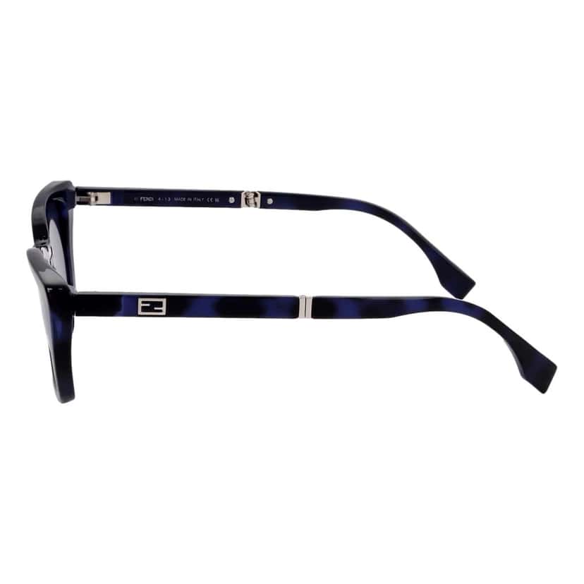 Fendi Fendi Women's Injected Touch of FF Blue Havana Sunglasses Blue Never worn, with tag - Inside View