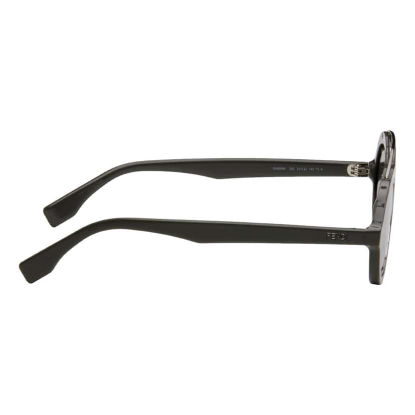 Fendi Fendi FF Men's Sunglasses Grey and Palladio Silver Other Never worn, with tag - Back View