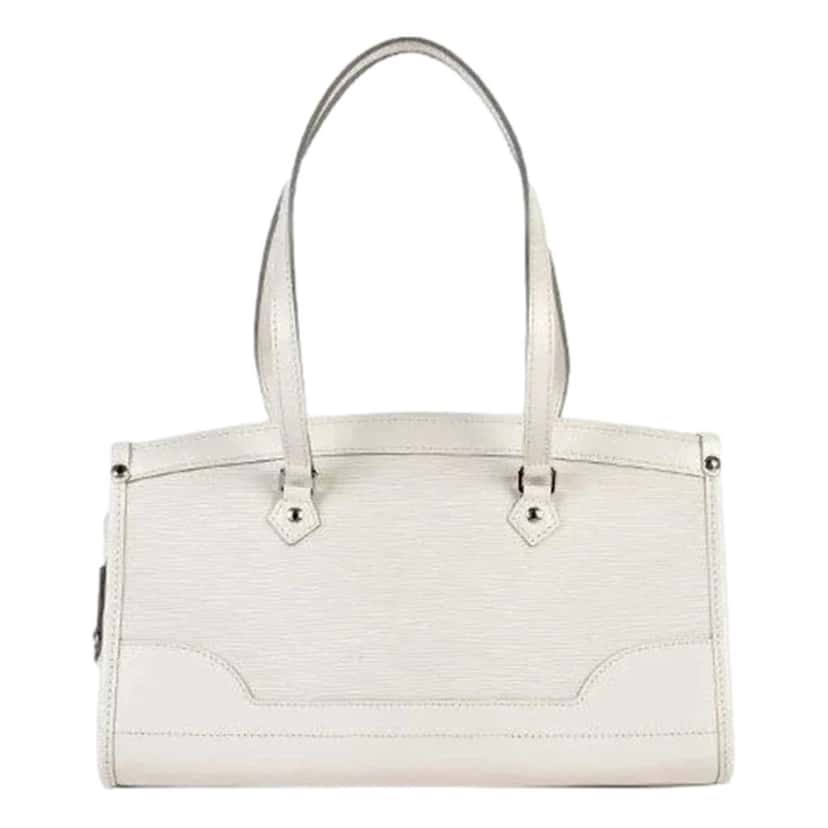 Louis Vuitton Louis?Vuitton Madeleine PM Epi Shoulder Bag White White Leather Very good condition - Back View