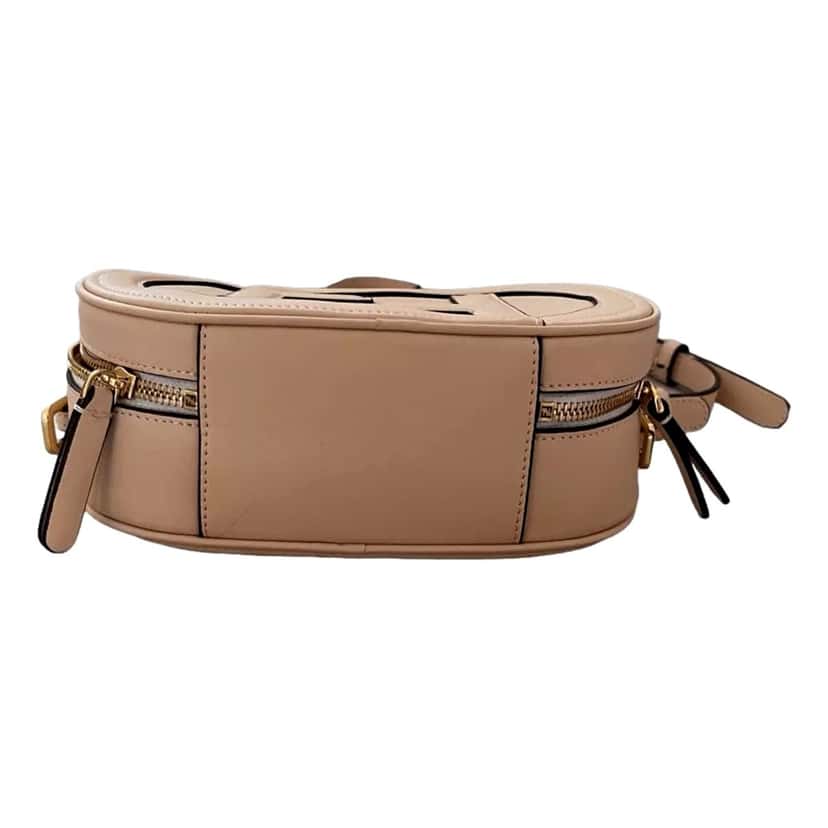 Fendi Fendi ¬ëO¬íLock Mini¬í Fendi Logo Light Rose Pink Shoulder and Crossbody Bag Pink Leather Never worn, with tag - Inside View