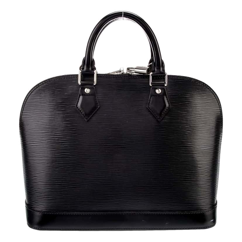 Louis Vuitton Louis Vuitton Alma Womens Handbag Black Epi Leather MM Black Leather Good condition - Inside View