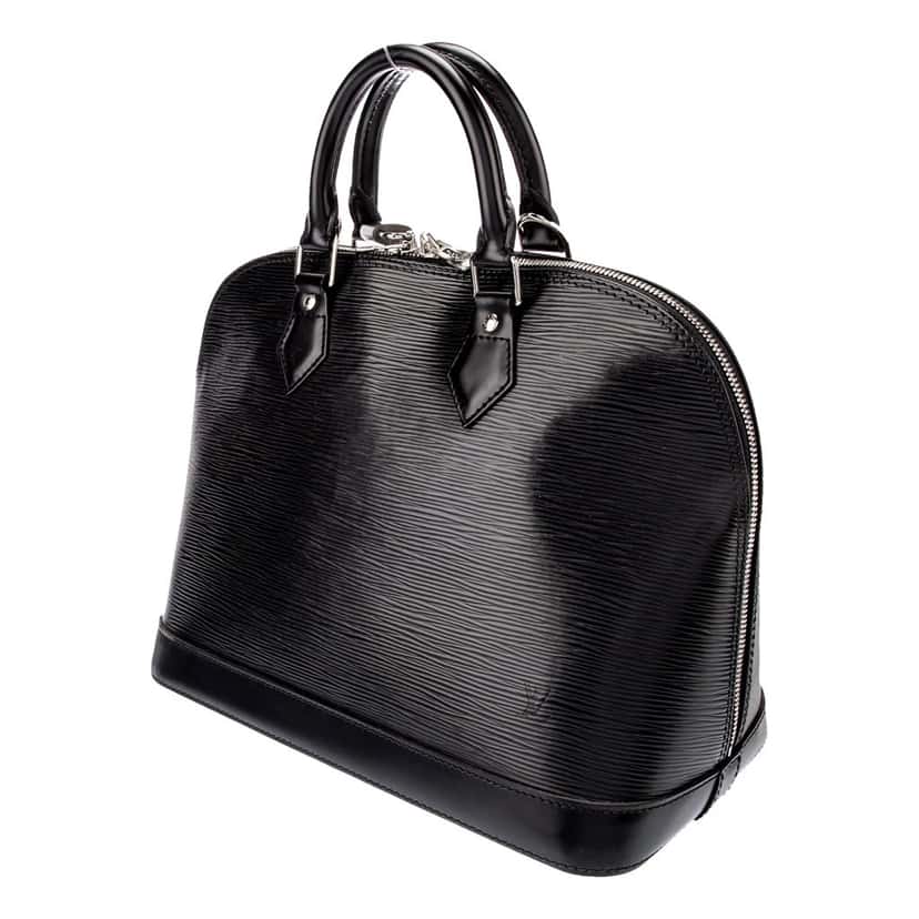 Louis Vuitton Louis Vuitton Alma Womens Handbag Black Epi Leather MM Black Leather Good condition - Model View