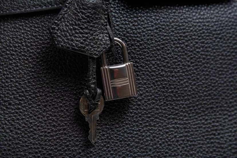 Hermès Birkin 35 Togo Leather Black Leather Palladium Very good condition - Model View
