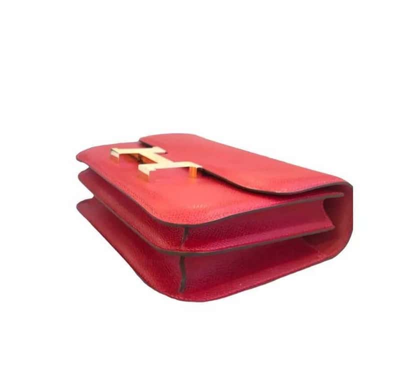 Hermès Constance Epsom Shoulder Bag Red Leather Very good condition - Model View