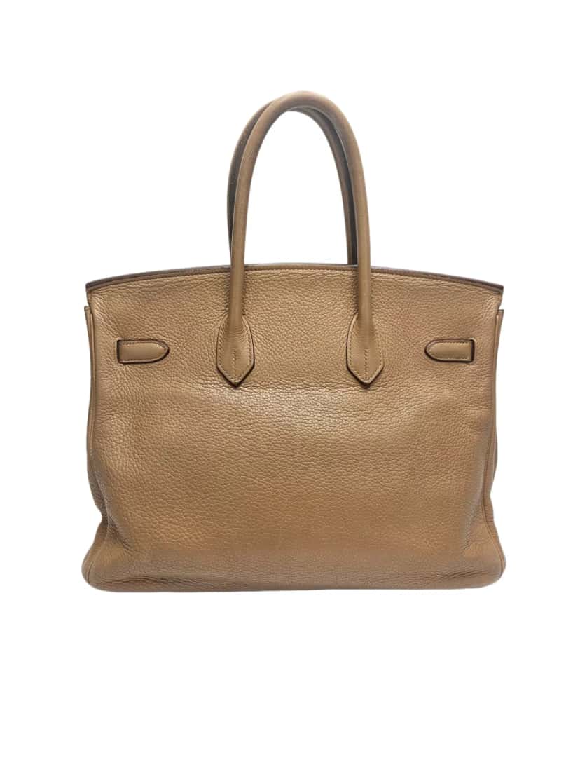 Hermès Birkin 35 Gold Hardware Beige Leather Gold Good condition - Box View