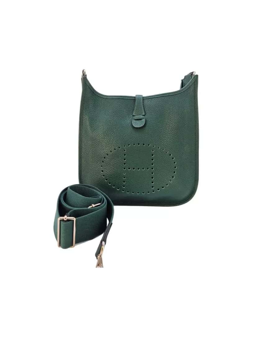 Hermès Green Evelyne Clemence PM