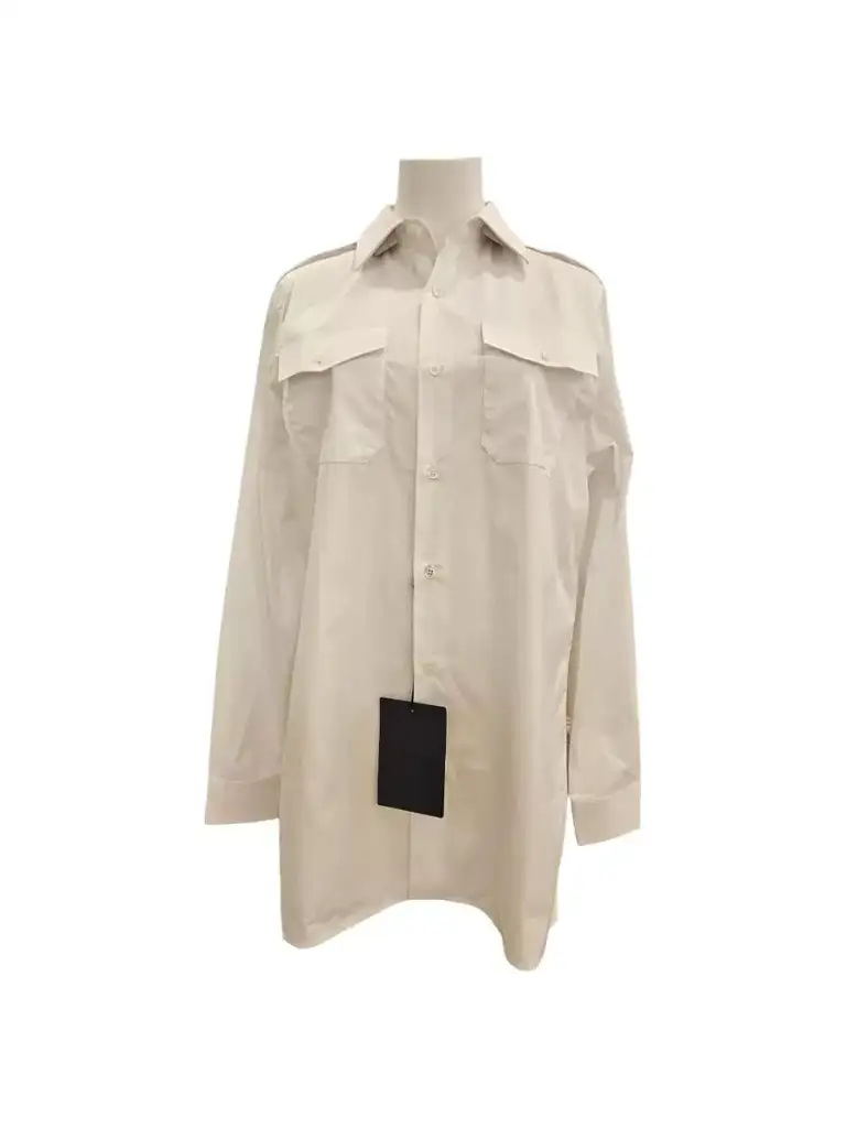 Prada White Longsleeve Shirt White Cotton Good condition - Front View