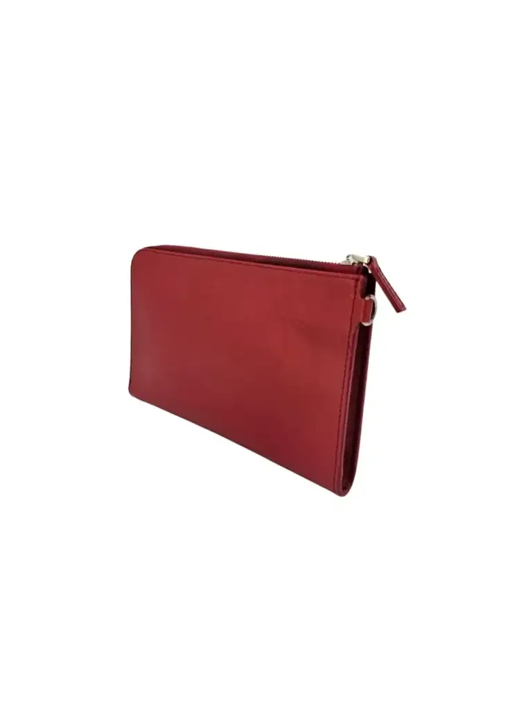 Montblanc Sartorial Zipped Pouch Red Leather Good condition - Inside View