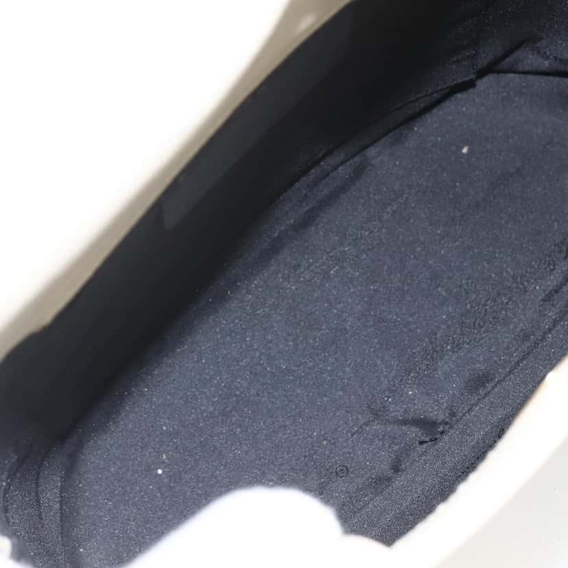 Salvatore Ferragamo Gancini handbag White Leather Good condition - Box View