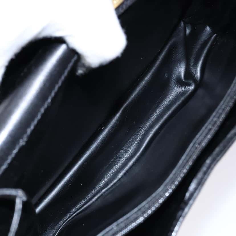 Bally Handbag Black Leather Good condition - Box View