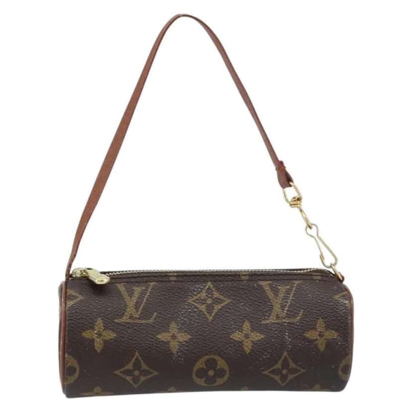 Louis Vuitton Papillon Pochette Brown Canvas Fair condition - Front View