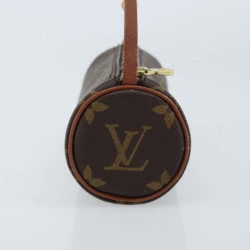Louis Vuitton Papillon Pochette Brown Canvas Fair condition - Model View