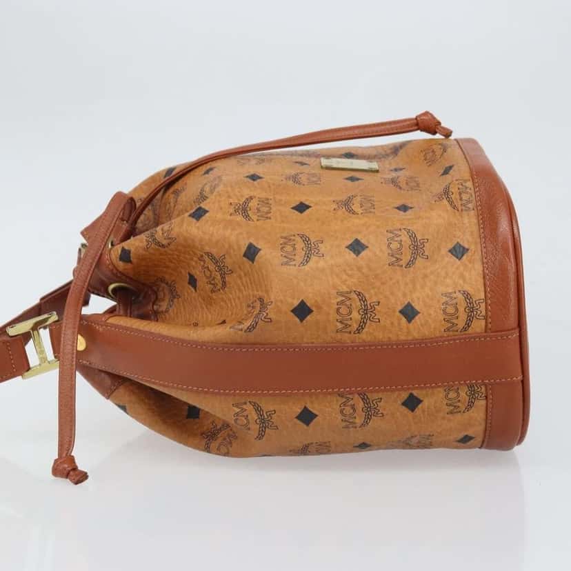 Mcm Visetos Shoulder bag Brown Good condition - Model View