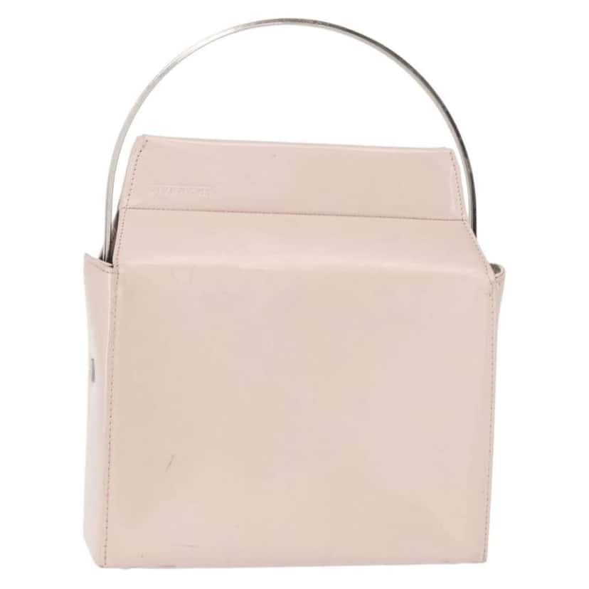 Givenchy Vintage 4G handbag Pink Leather Good condition - Front View
