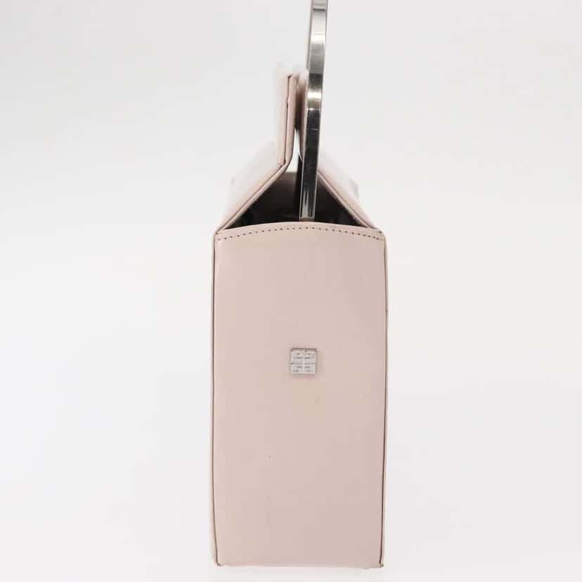 Givenchy Vintage 4G handbag Pink Leather Good condition - Model View