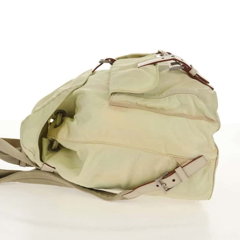 Prada Sac à dos Re-nylon Beige Good condition - Inside View