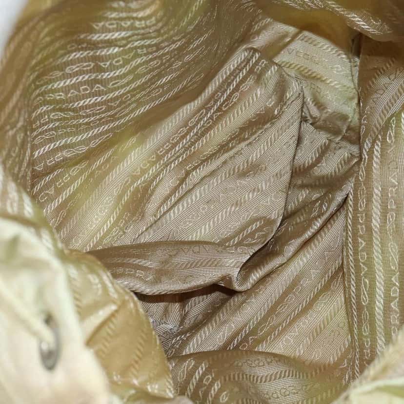 Prada Sac à dos Re-nylon Beige Good condition - Box View