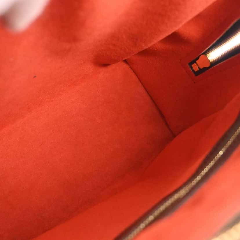 Louis Vuitton Triana Bag Brown Canvas Good condition - Inside View