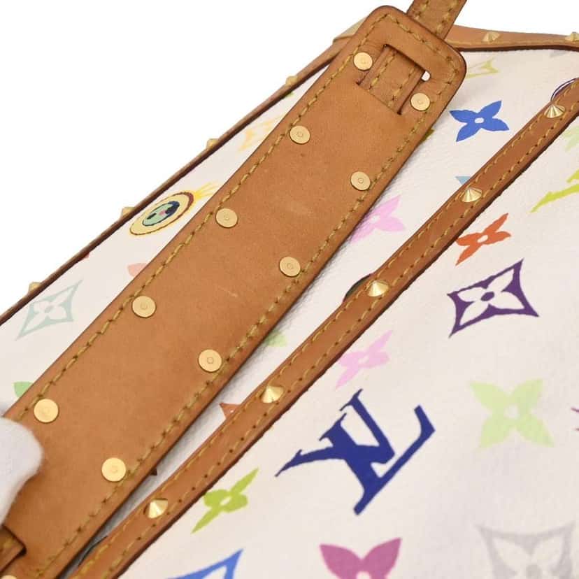 Louis Vuitton Eye Miss You Bag White Canvas Good condition - Box View