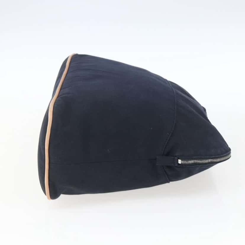 Hermès Bolide Travel Pouch Navy Canvas Good condition - Model View