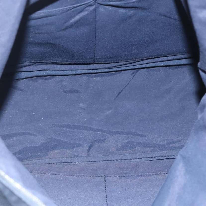 Hermès Bolide Travel Pouch Navy Canvas Good condition - Box View