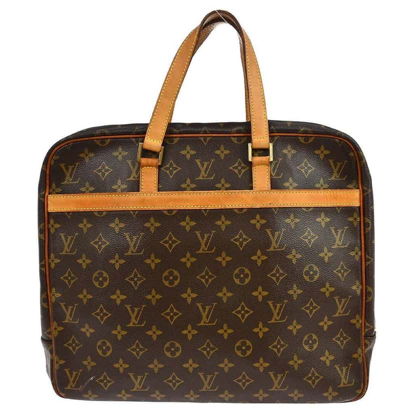 Louis Vuitton Porte-Documents Pegase Bag Brown Canvas Good condition - Front View