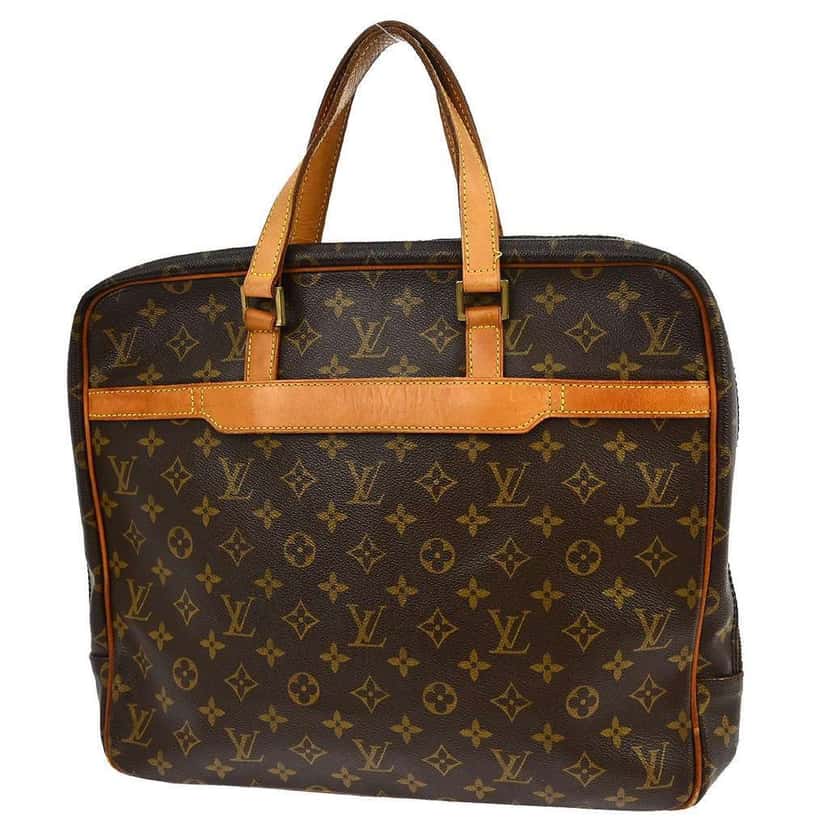 Louis Vuitton Porte-Documents Pegase Bag Brown Canvas Good condition - Back View