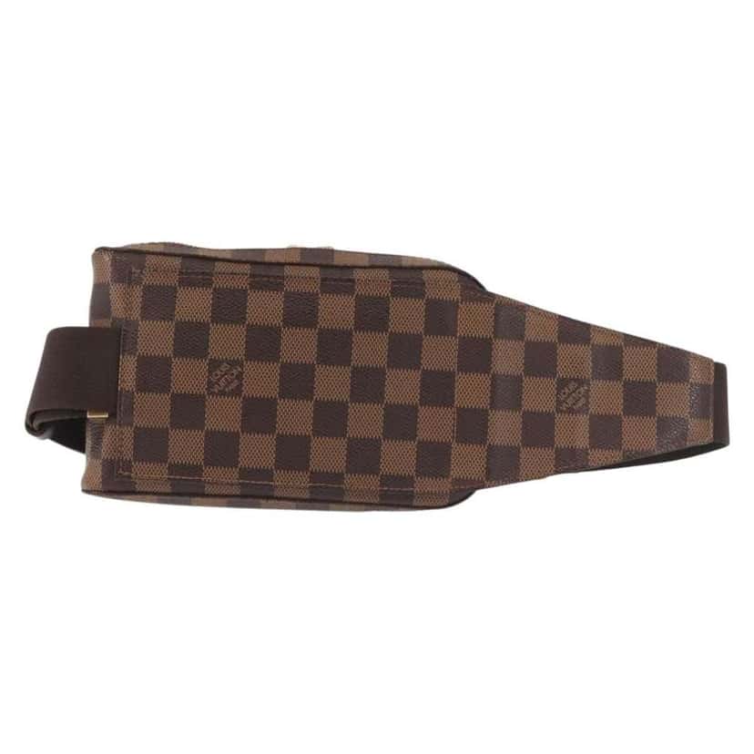 Louis Vuitton Geronimos Waist Bag Brown Canvas Good condition - Back View