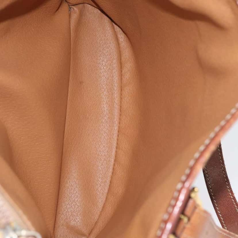 Celine Vintage Macadam Tote bag Brown Canvas Fair condition - Box View