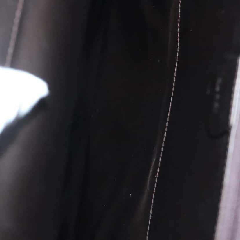 Gucci Vintage Shoulder Bag Brown Leather Good condition - Box View