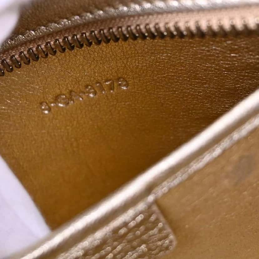 Celine Luggage Bag Gold Leather Good condition - Box View