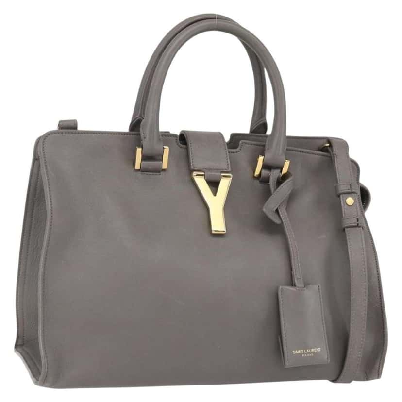 Saint Laurent Classic Y Cabas Other Leather Fair condition - Front View