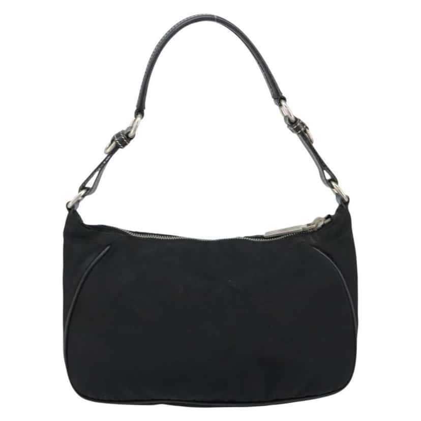 Prada Vintage Shoulder Bag Black Fair condition - Back View