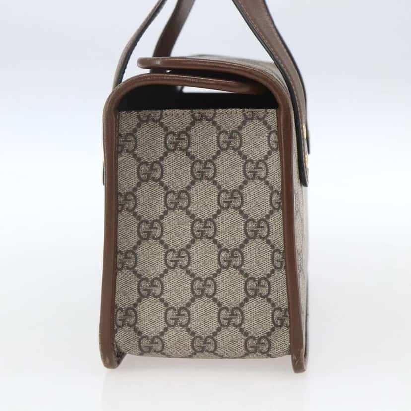 Gucci Horsebit 1955 Boston Bag Beige Canvas Good condition - Model View