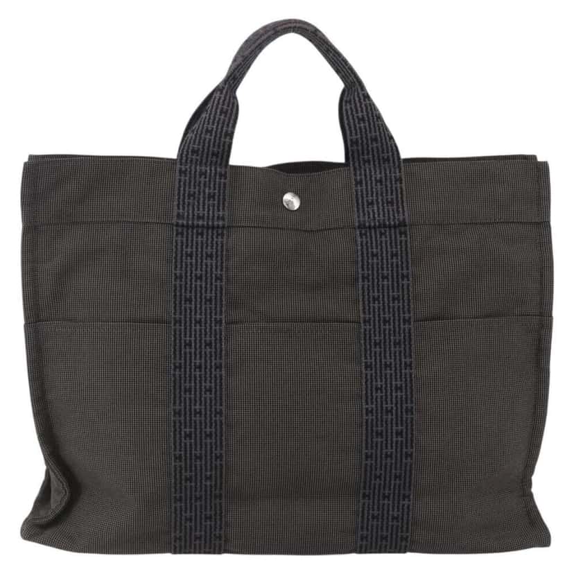 Hermès Fourre-tout Herline Other Canvas Fair condition - Back View