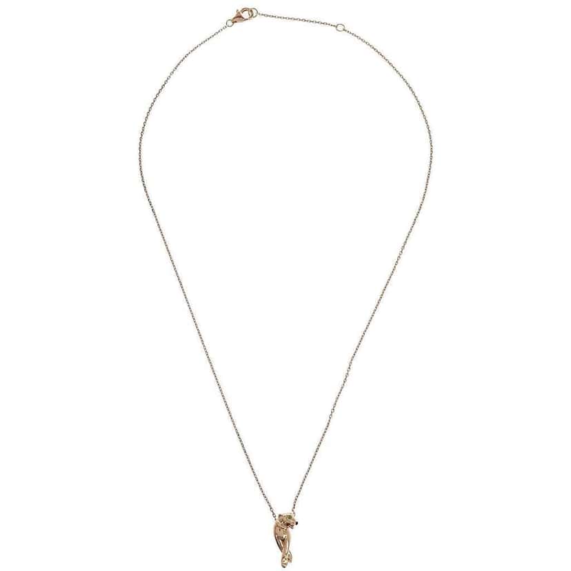 Cartier Panthere de Cartier Pendant Necklace Gold Very good condition - Front View