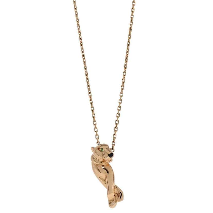 Cartier Panthere de Cartier Pendant Necklace Gold Very good condition - Back View