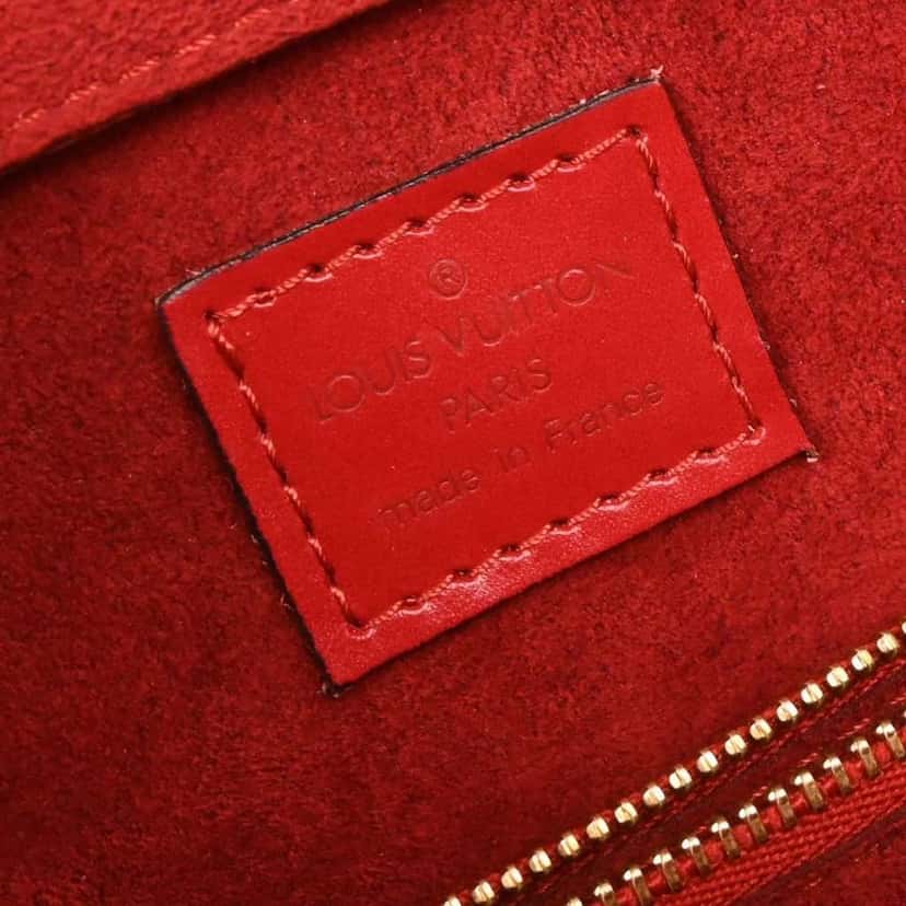 Louis Vuitton Pont Neuf Handbag Red Leather Good condition - Box View