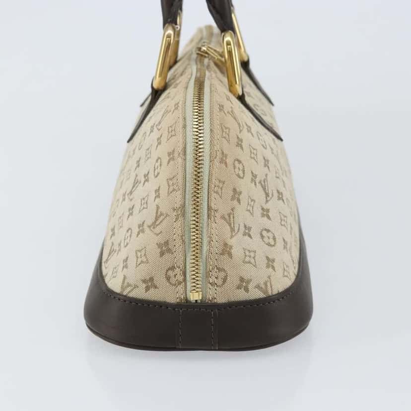 Louis Vuitton Alma Handbag Khaki Canvas Fair condition - Inside View